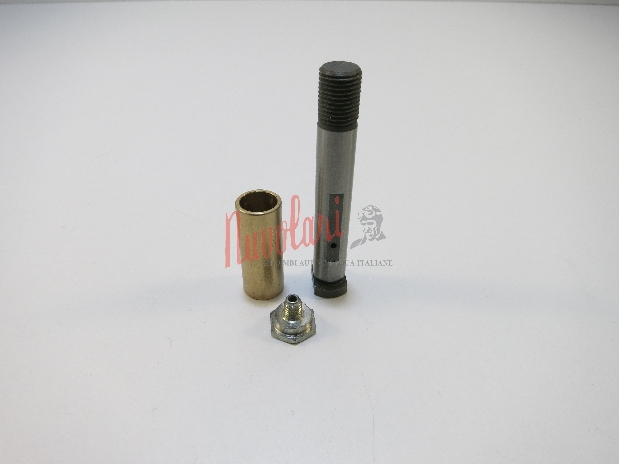 PERNO BALESTRA CORTO CON BOCCOLA E INGRASSATORE BALILLA / SHORT CROSSBOW PIN WITH BUSHING AND GREASER-1