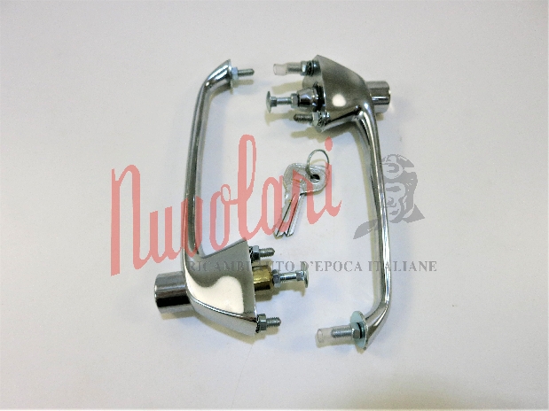 COPPIA MANIGLIA ESTERNA FIAT 1200 - 1500 OSCA - 1600 OSCA / PAIR OF EXTERNAL HANDLE-1