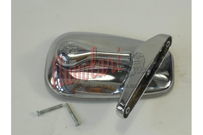 SPECCHIO ESTERNO FISSO CROMATO PER ALFA ROMEO 1750 SPYDER VELOCE ODS