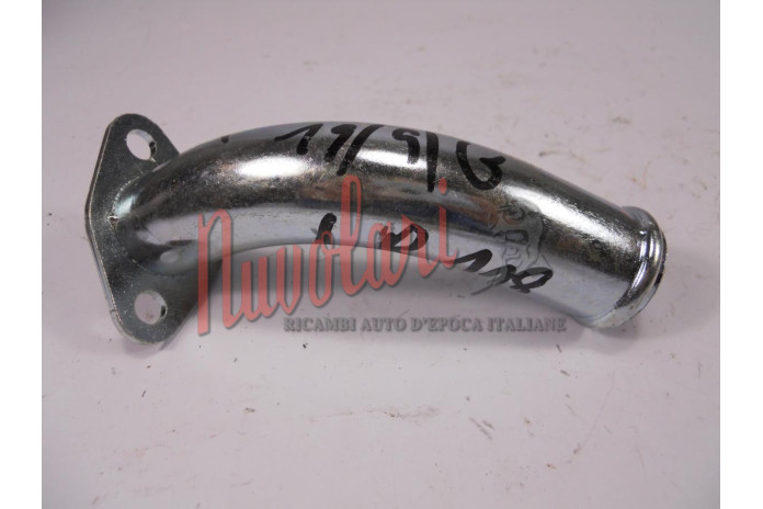 TUBO ACQUA SUPERIORE IN METALLO FIAT 600 D /  METAL UPPER WATER PIPE